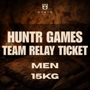 HUNTR GAMES TEAM RELAY TICKET - MEN 15kg