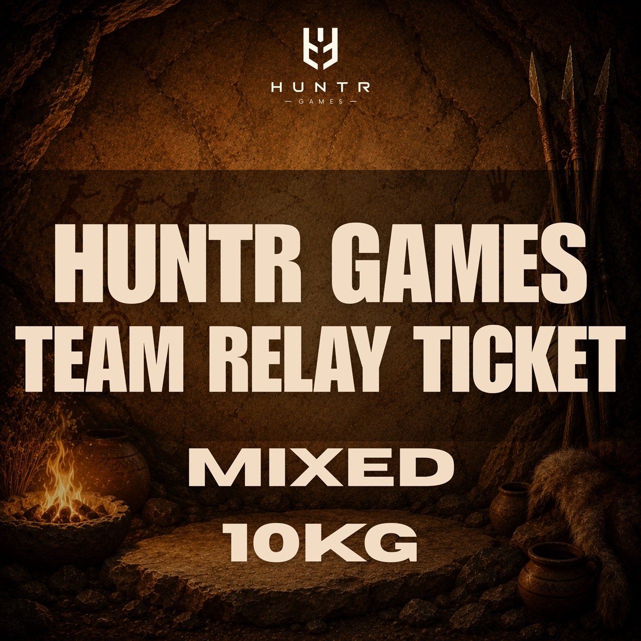 HUNTR GAMES TEAM RELAY TICKET - MIXED 10kg